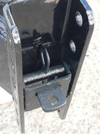 shows the locking cartridge in the C Channel mount without cover