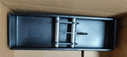 lock box painted black with stainless pins